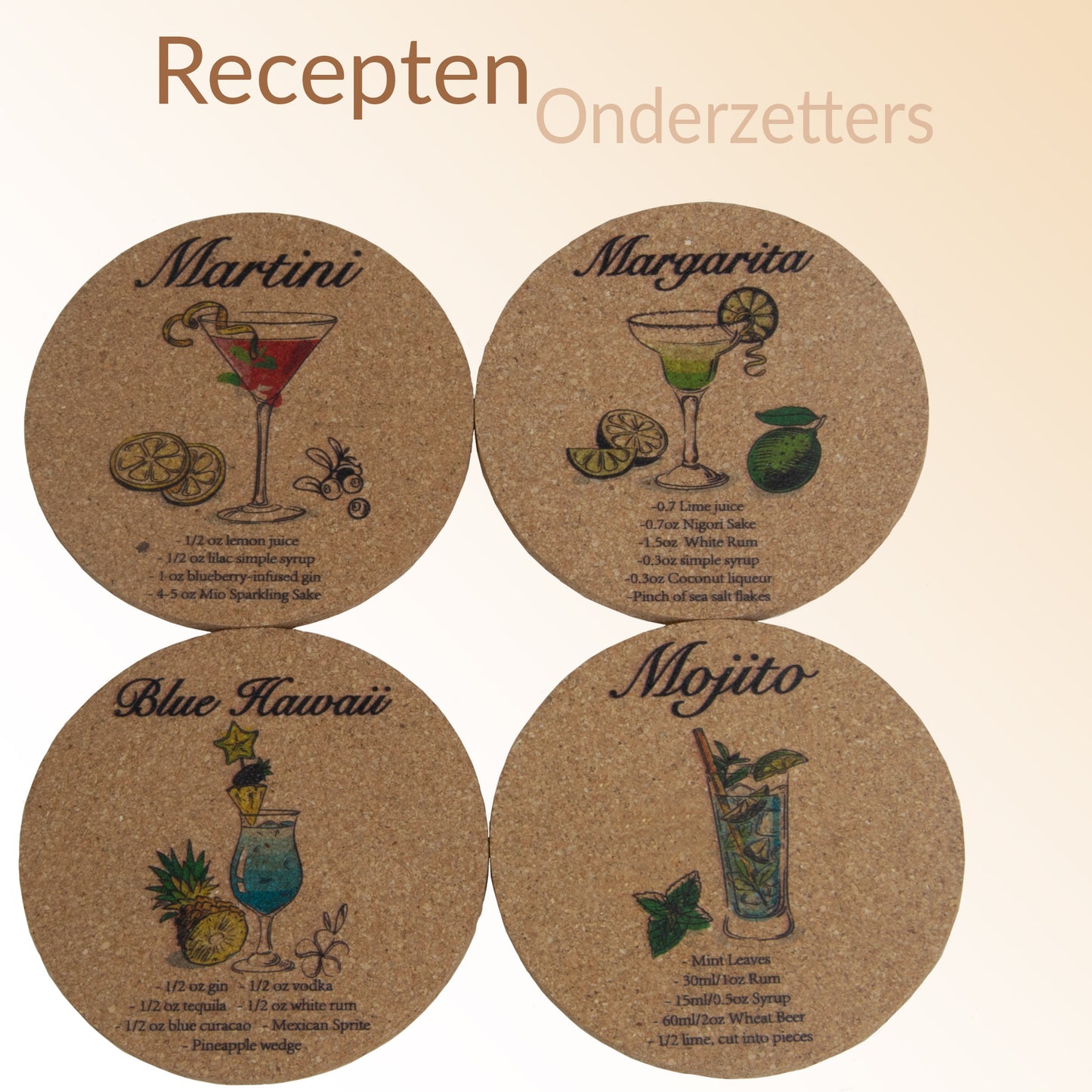 Moscow Mule Cocktail Beker Geschenkset