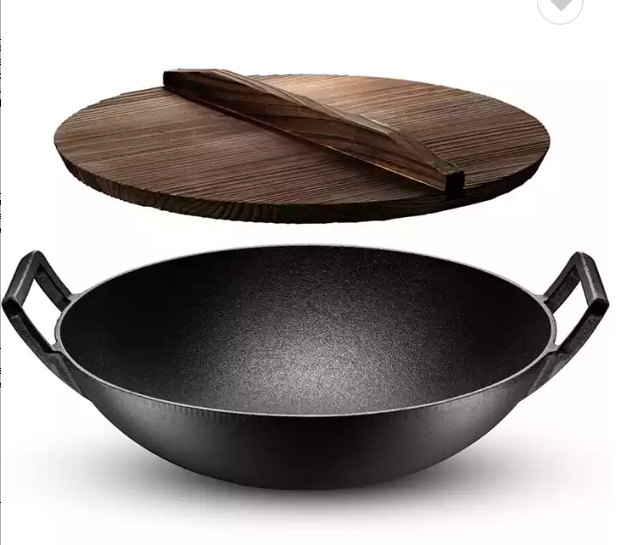 gietijzeren wok