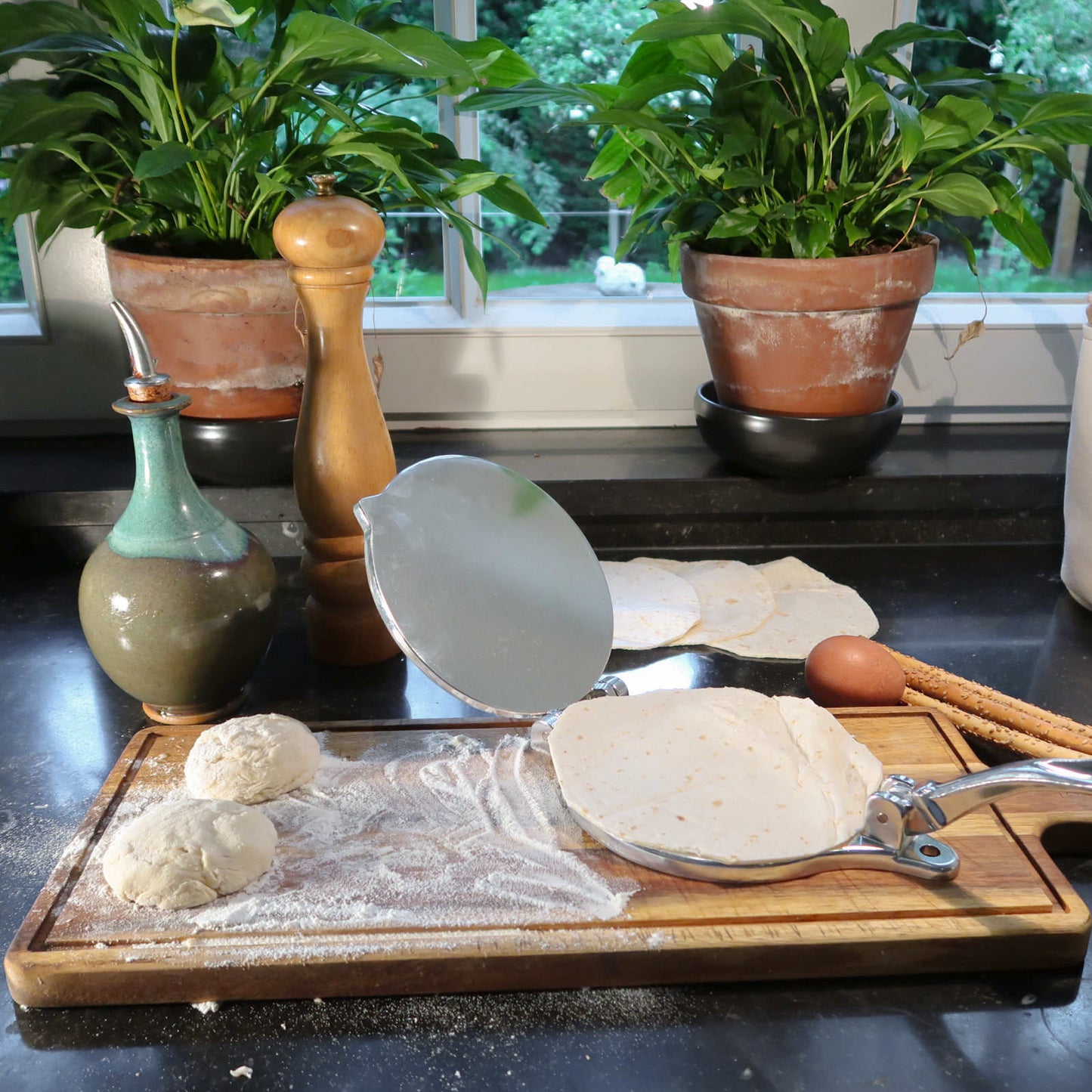 Tortilla press Aluminium