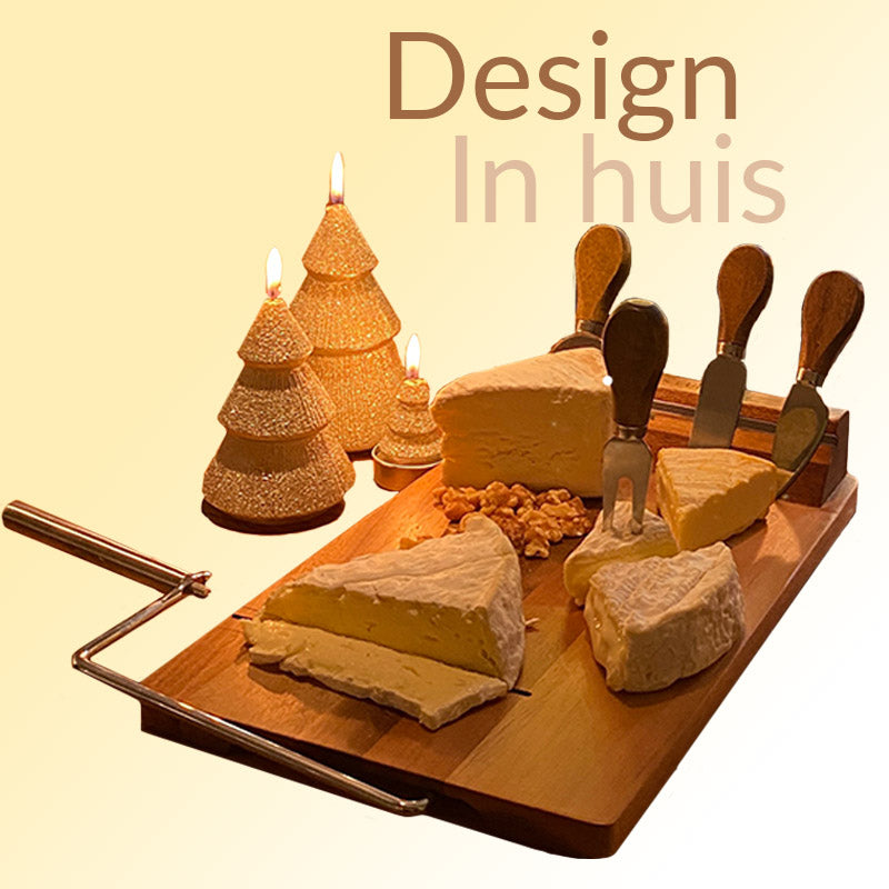 Kaasplank met mesjes - borrelplank