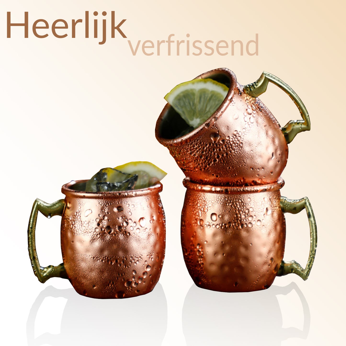 Moscow Mule mini beker set