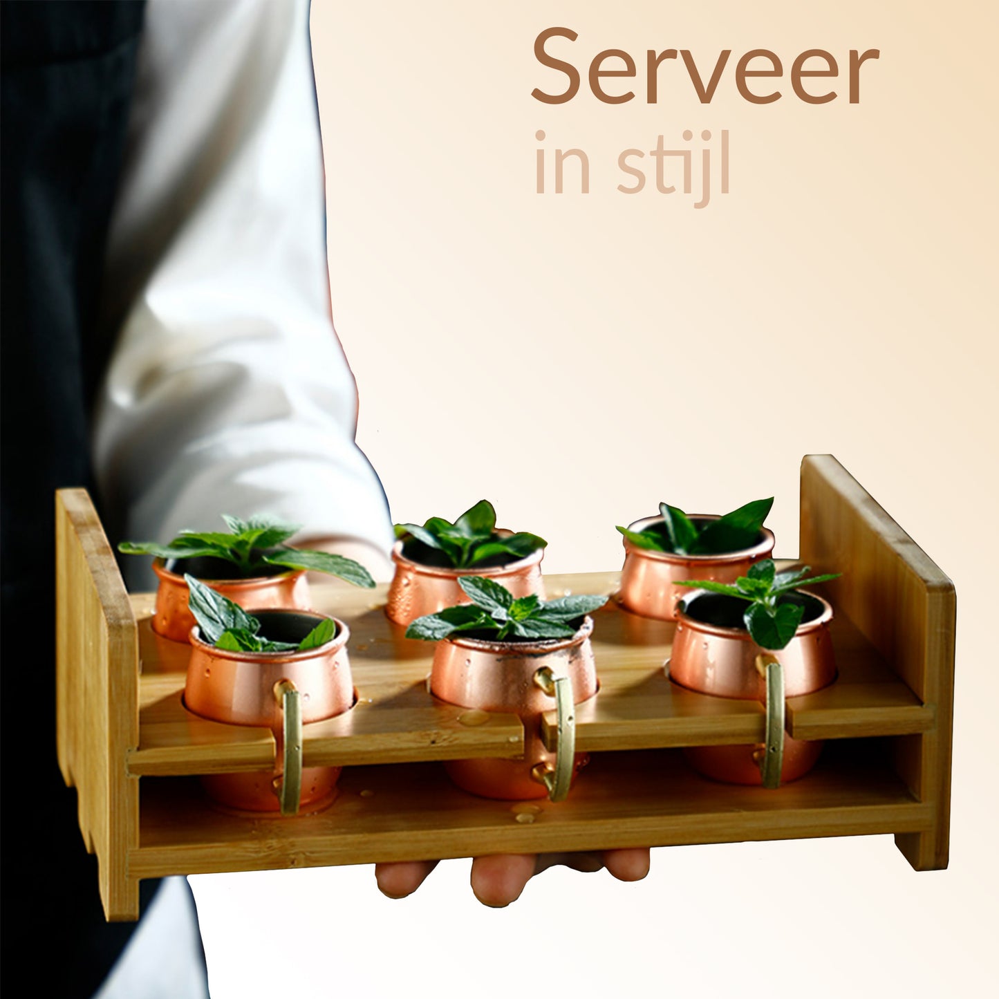 Moscow Mule mini beker set