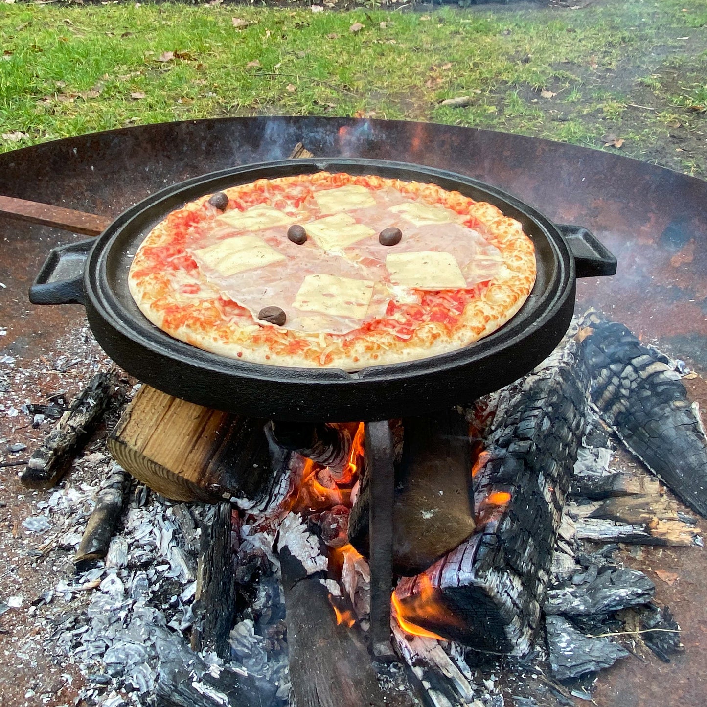 gietijzeren grillplaat BBQ