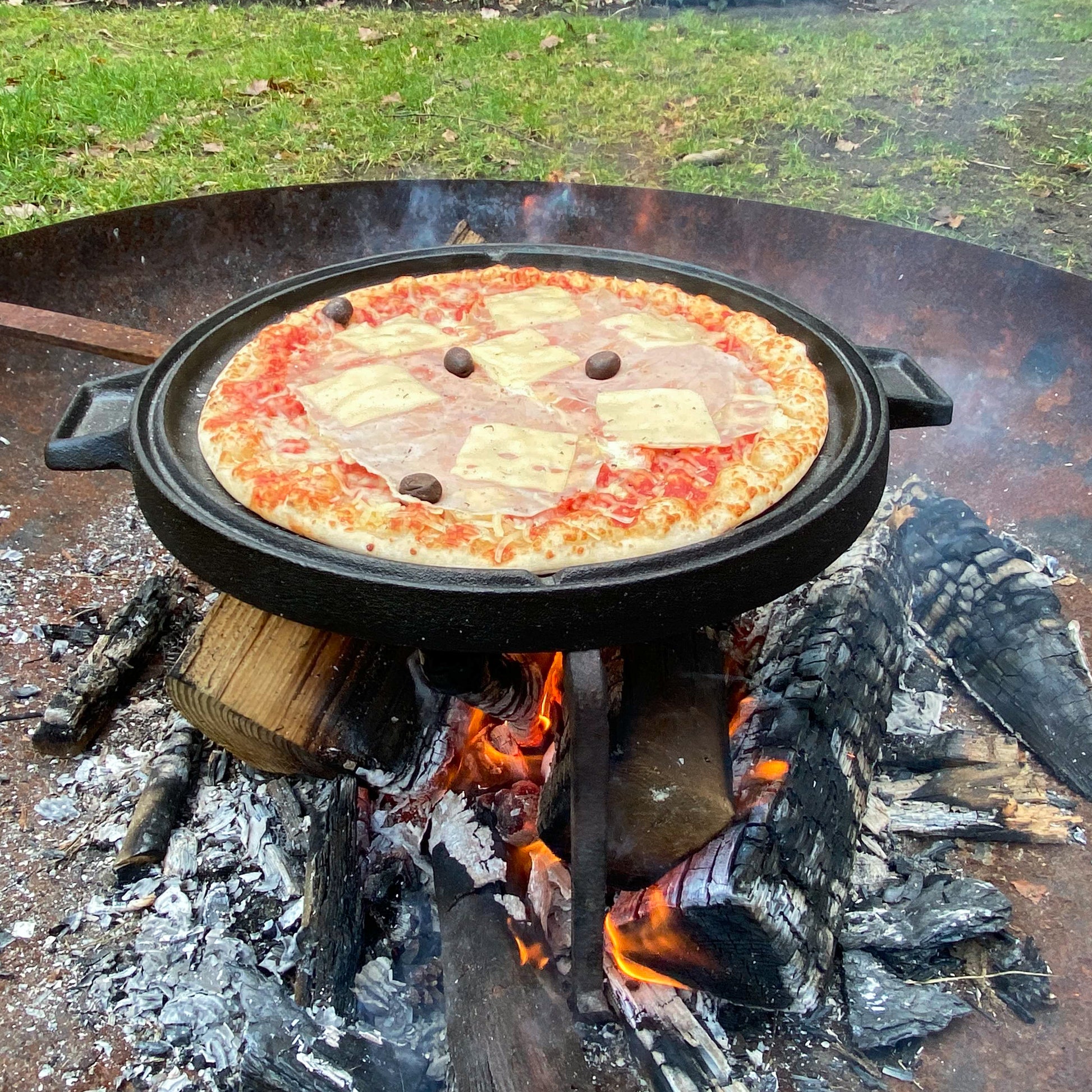 gietijzeren grillplaat BBQ
