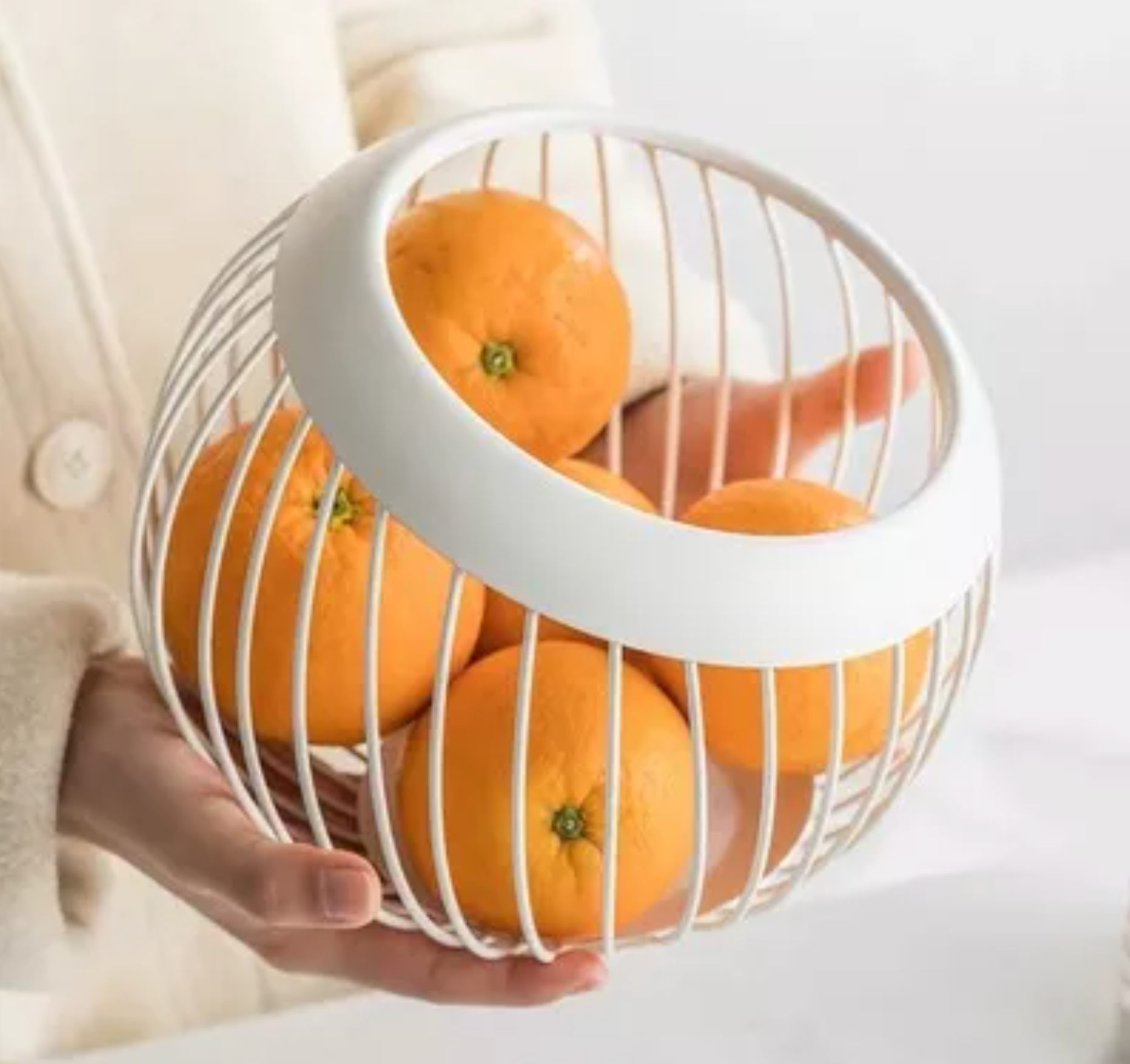 Fruitmand wit
