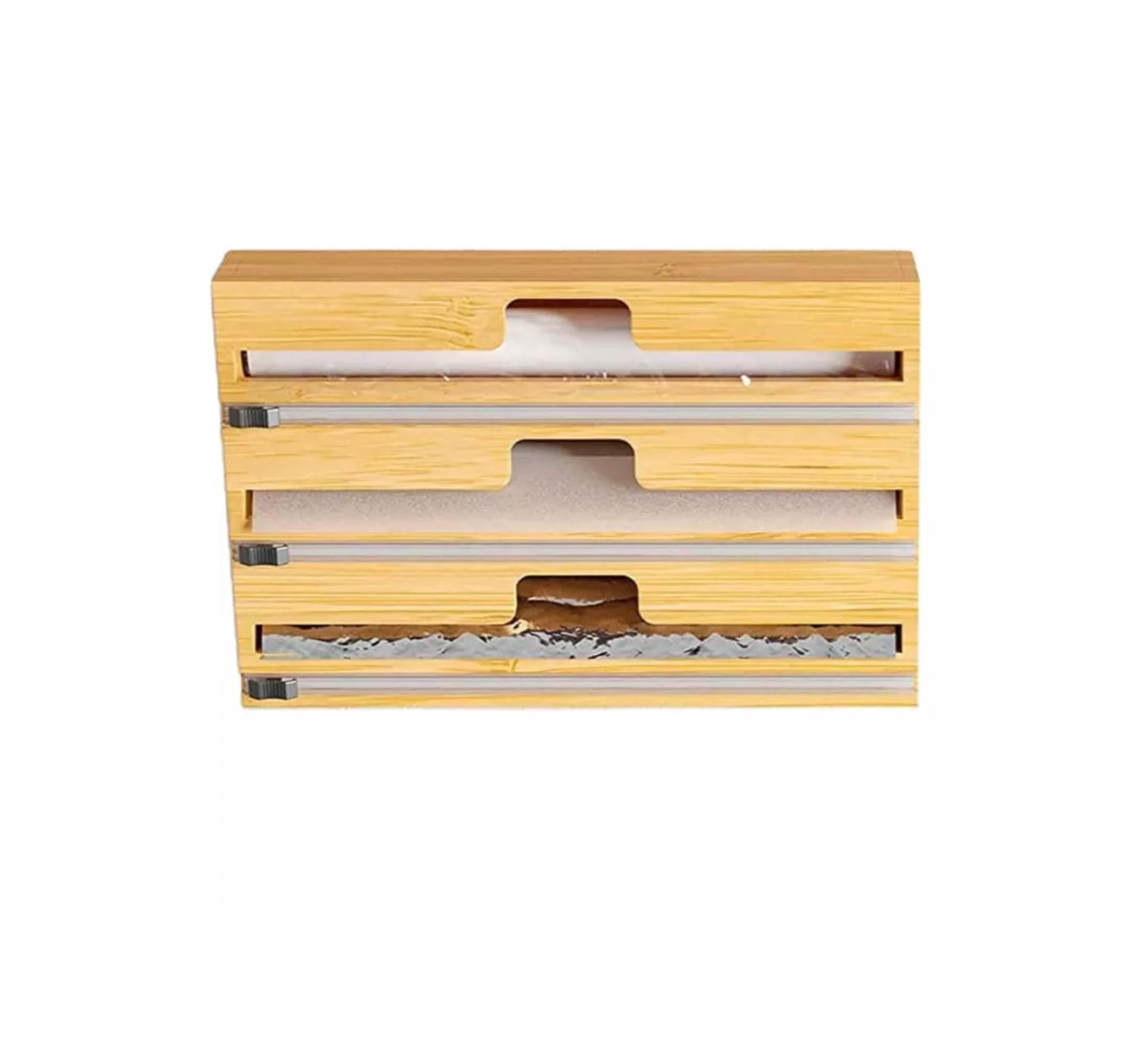 Folie dispenser bamboe
