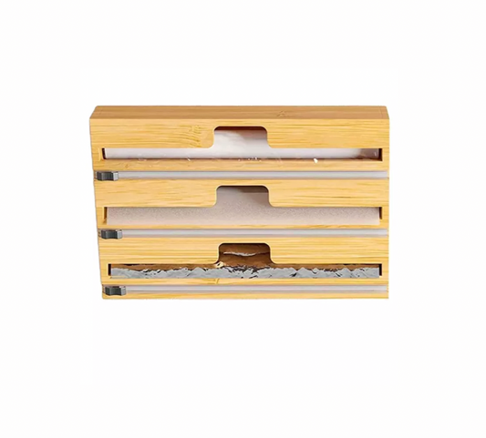 Folie dispenser bamboe
