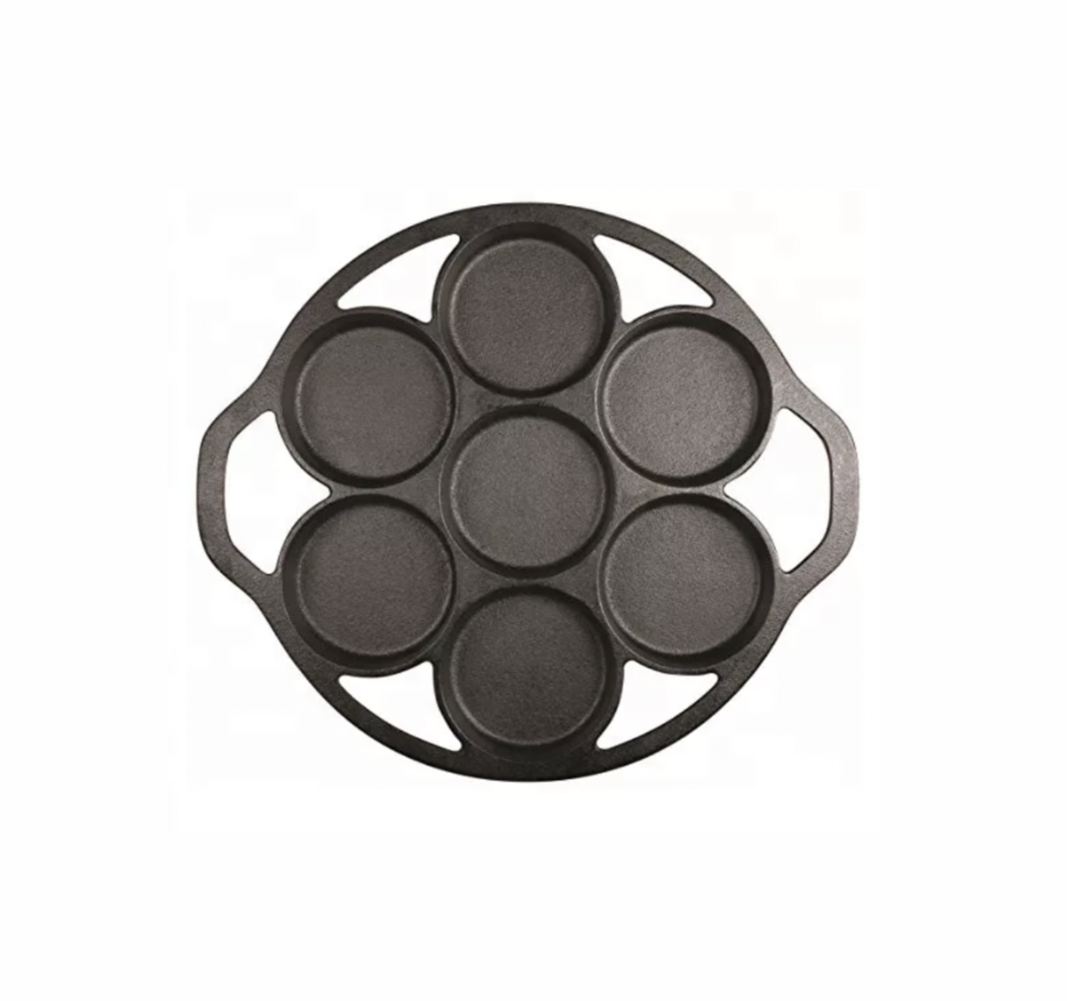 Gietijzeren muffin-cupcakes pan