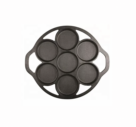 Gietijzeren muffin-cupcakes pan