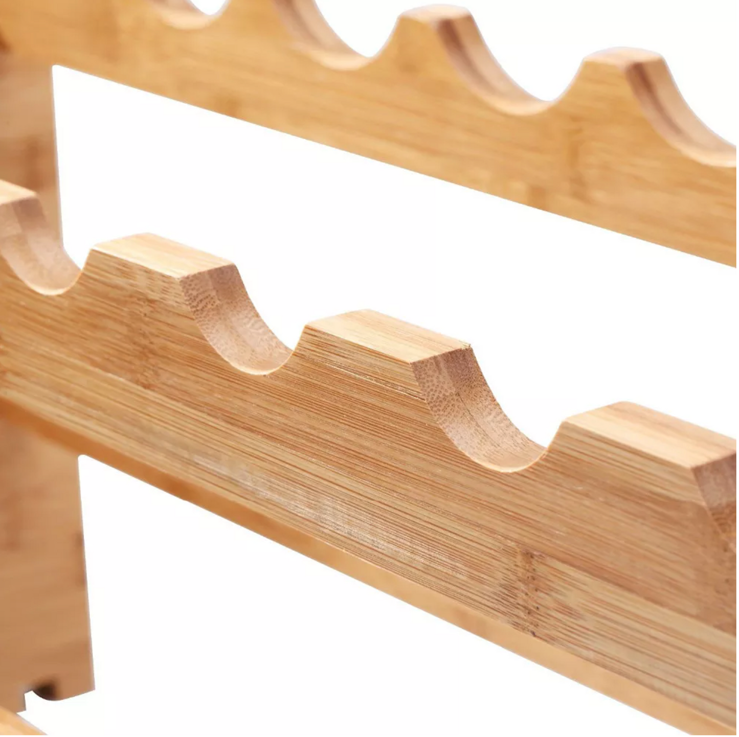 Wijnrek hout 18 flessen