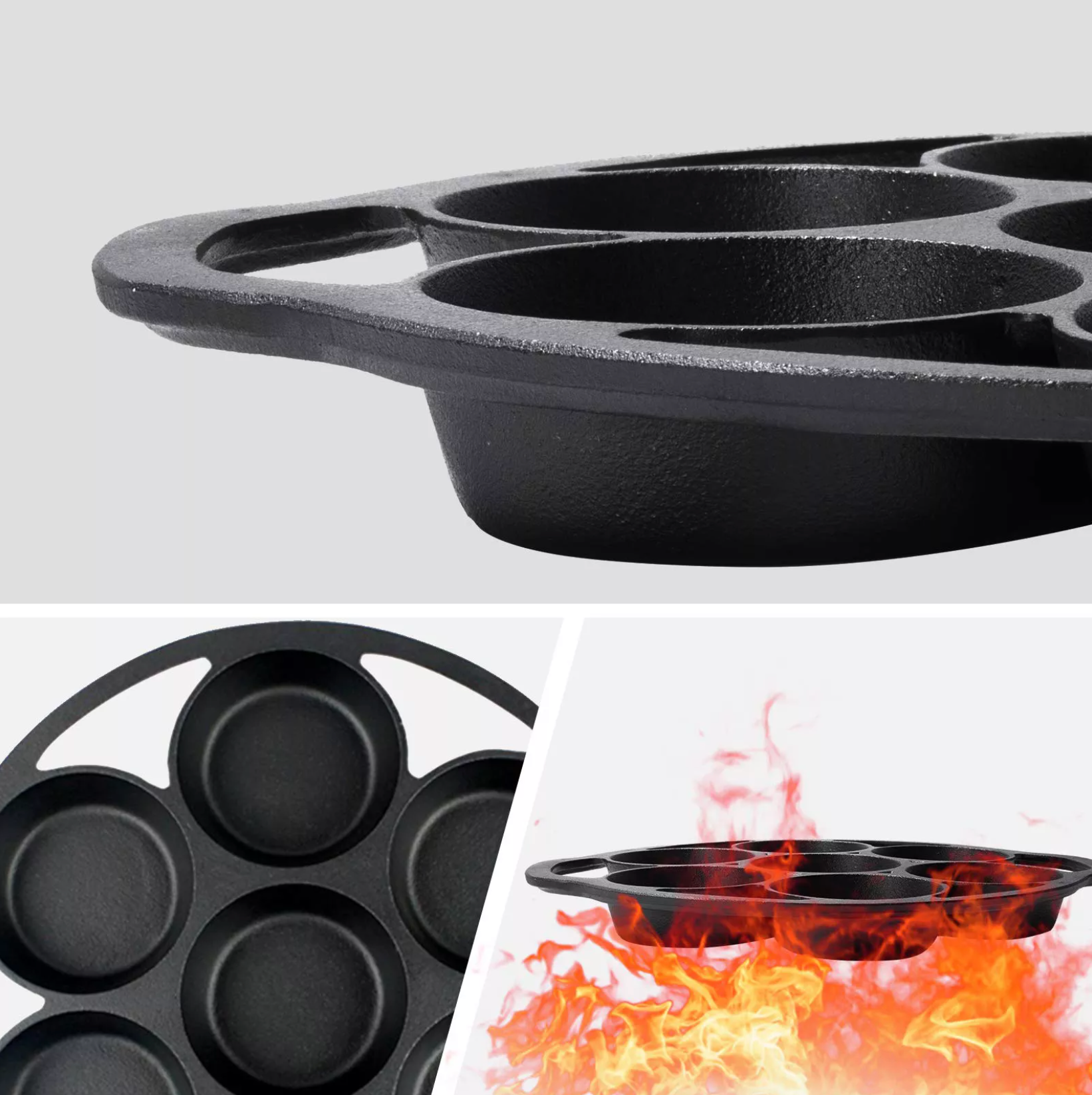 gietijzeren pan